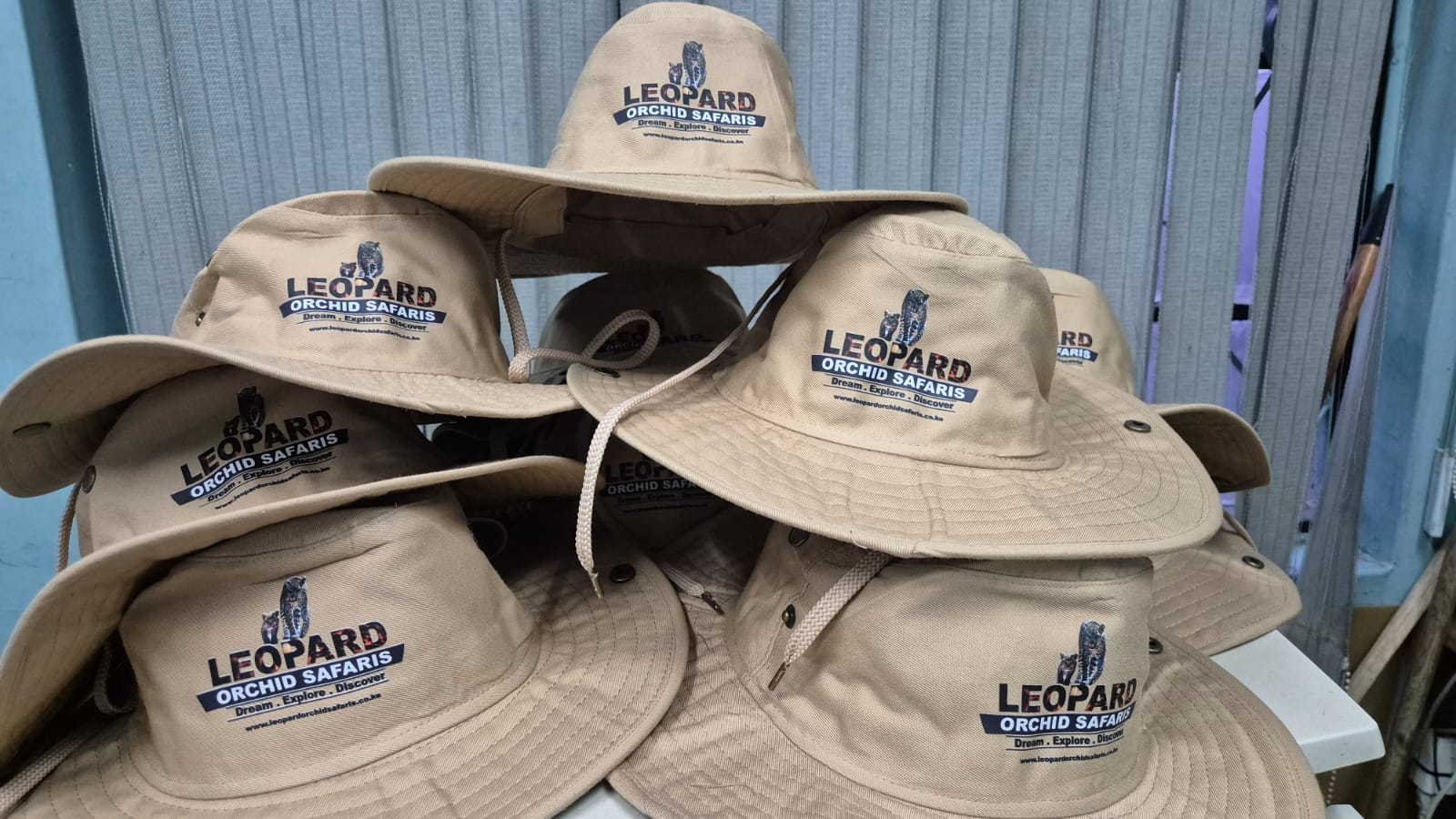 Leopard Orchid Safaris bush hats